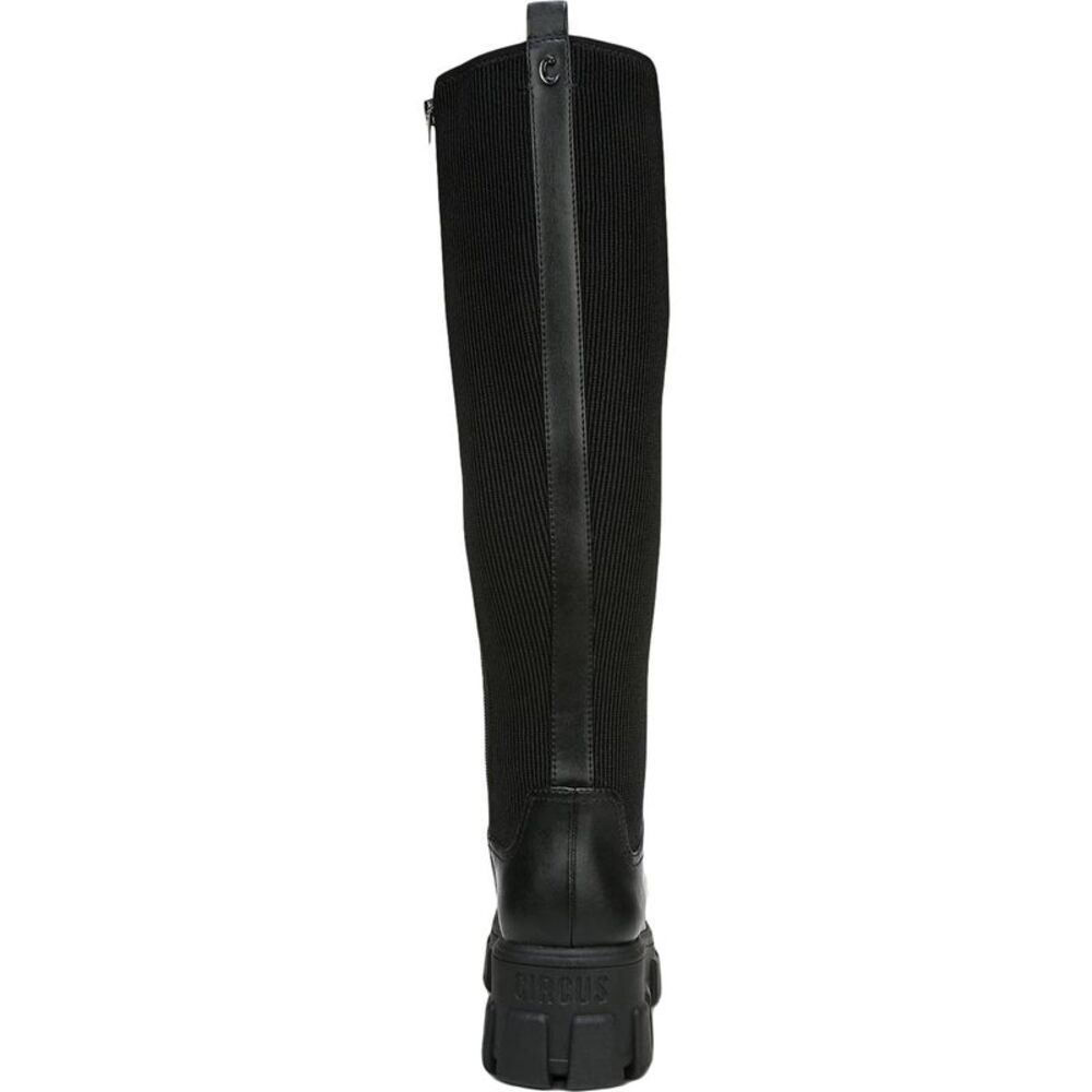 Circus by Sam Edelman Womens Dinah Black Combat & Lace-up Boots Shoes NWT - Picture 3 of 4